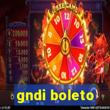 gndi boleto